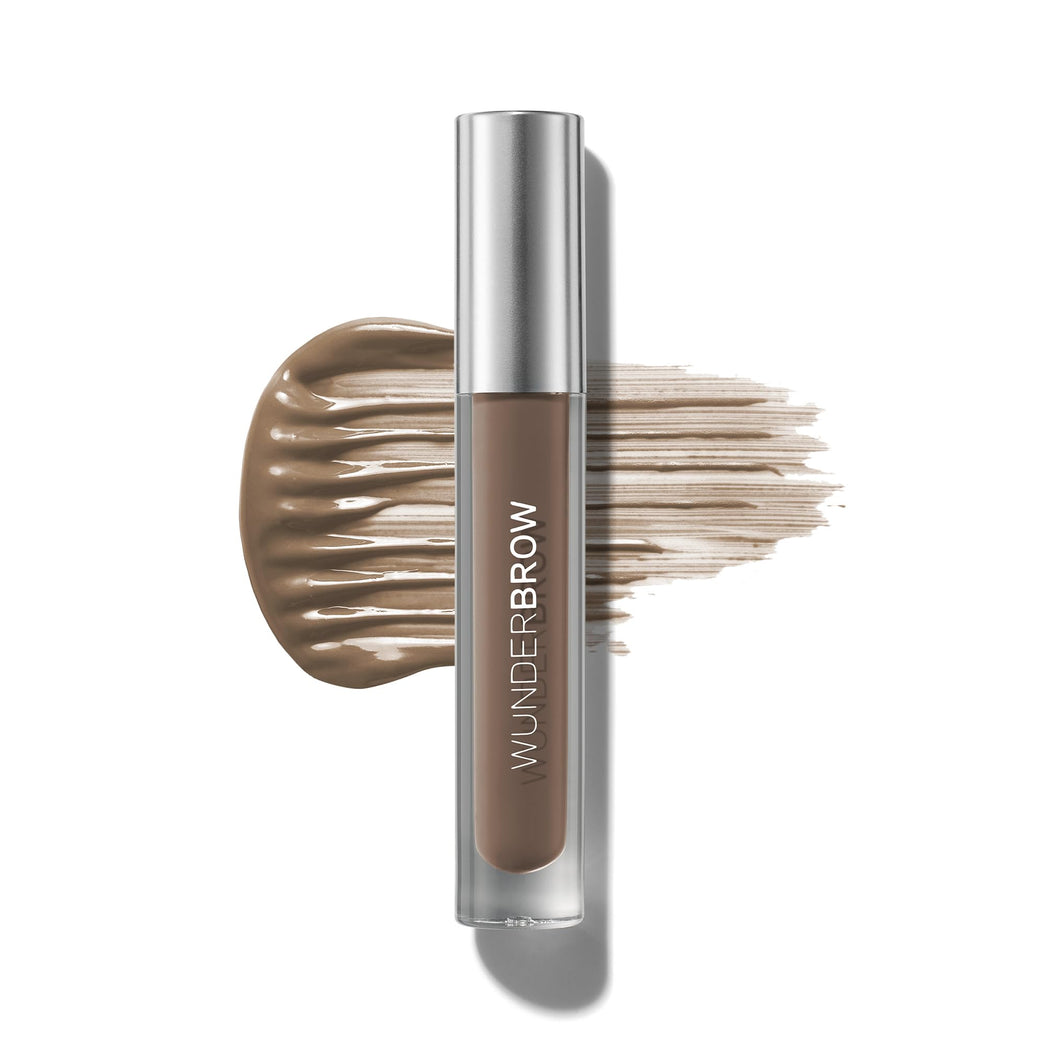 WUNDERBROW Long-Lasting Eyebrow Gel in Brunette, Vegan, Cruelty-Free and Waterproof Formula