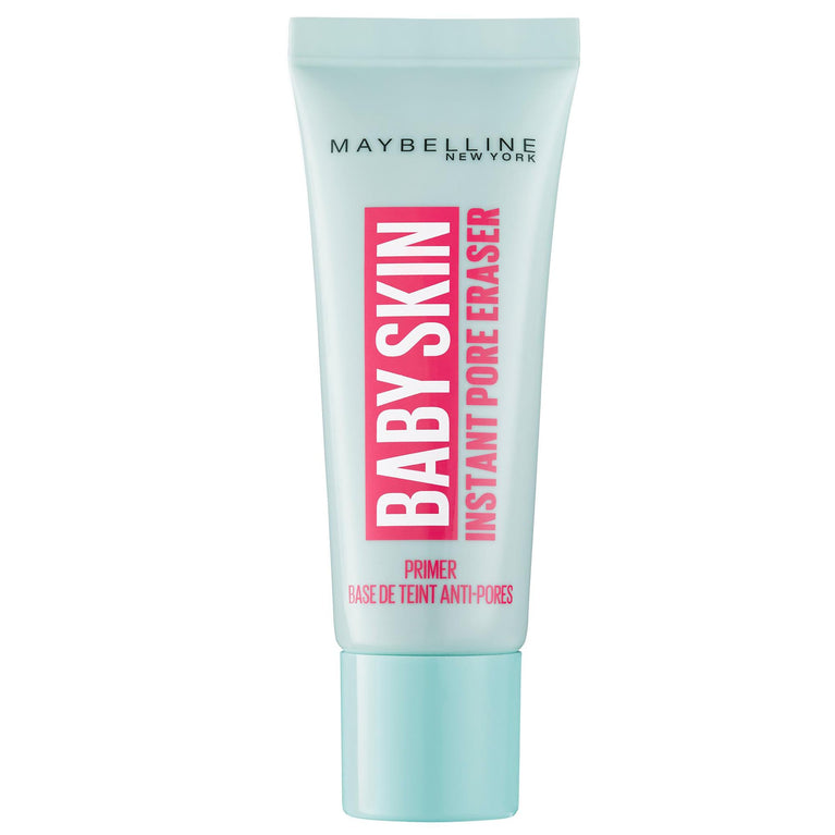 Maybelline Transparent Matte Primer for Flawless Skin, Pore Eraser, Shine Control, 22 ml - Single Pack