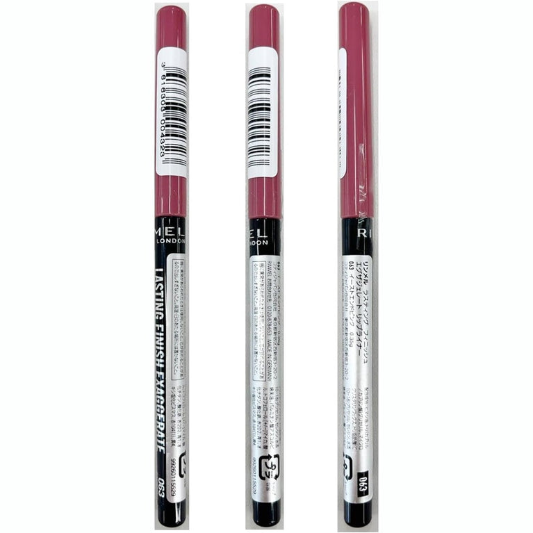 Rimmel London Eastend Pink Lip Liners with Long-Lasting Finish, Vitamin-Enriched, 4g