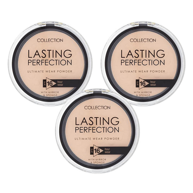 Simpahome 3-Pack Ultimate Wear Powder in 01 Fair Shade - Lightweight and Long-lasting Perfection for Fair Skin
