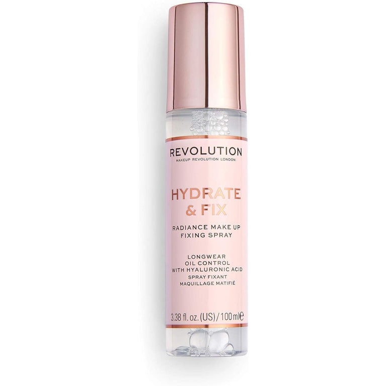 Revolution Beauty London Matte Fix & Hydrate Spray with Hyaluronic Acid