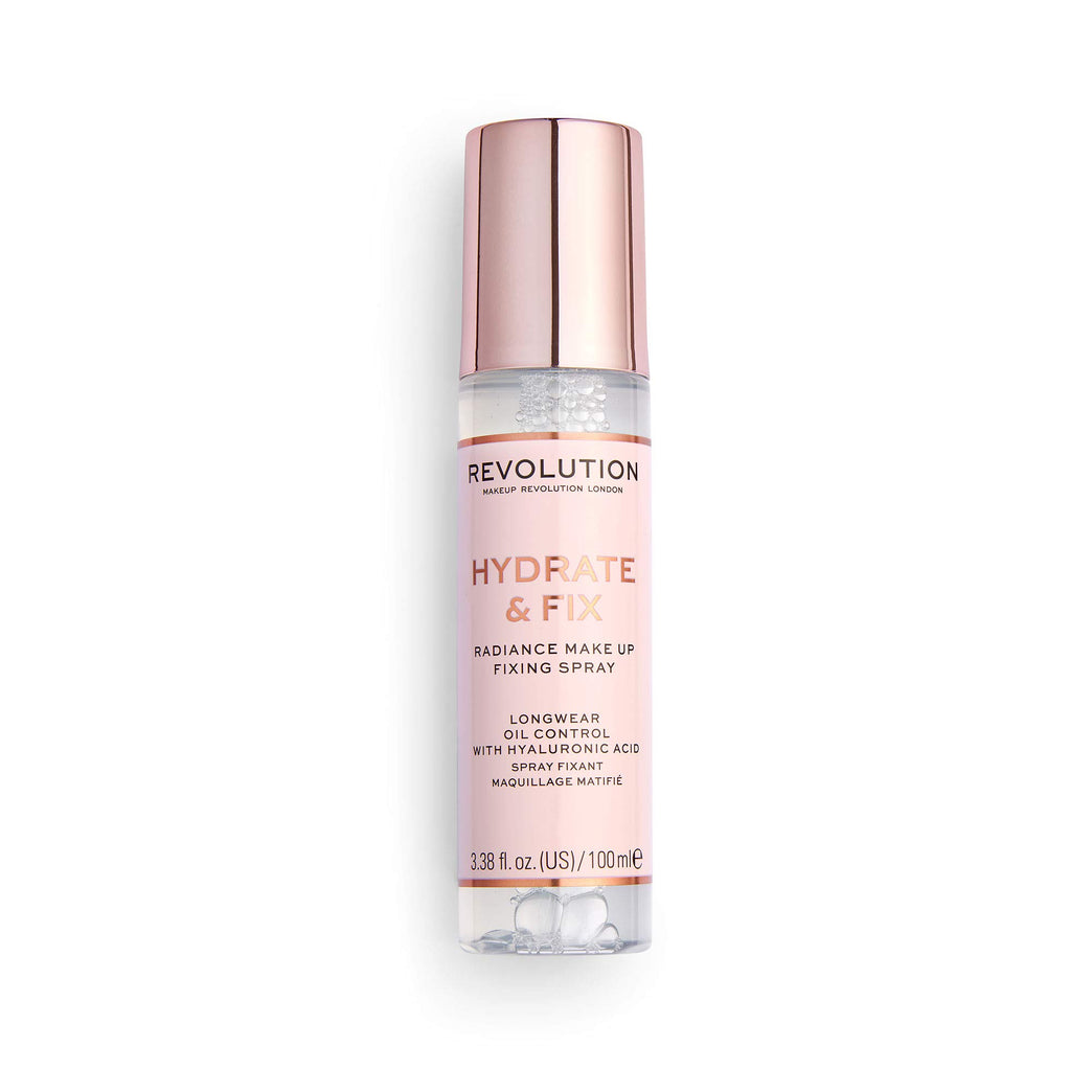 Revolution Beauty London Matte Fix & Hydrate Spray with Hyaluronic Acid