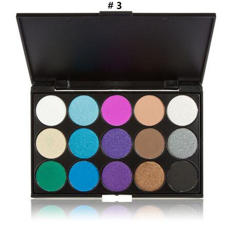 LyDia® Ultimate Spectrum Eyeshadow Palette with 15 Exquisite Shades for Versatile Looks (#3)