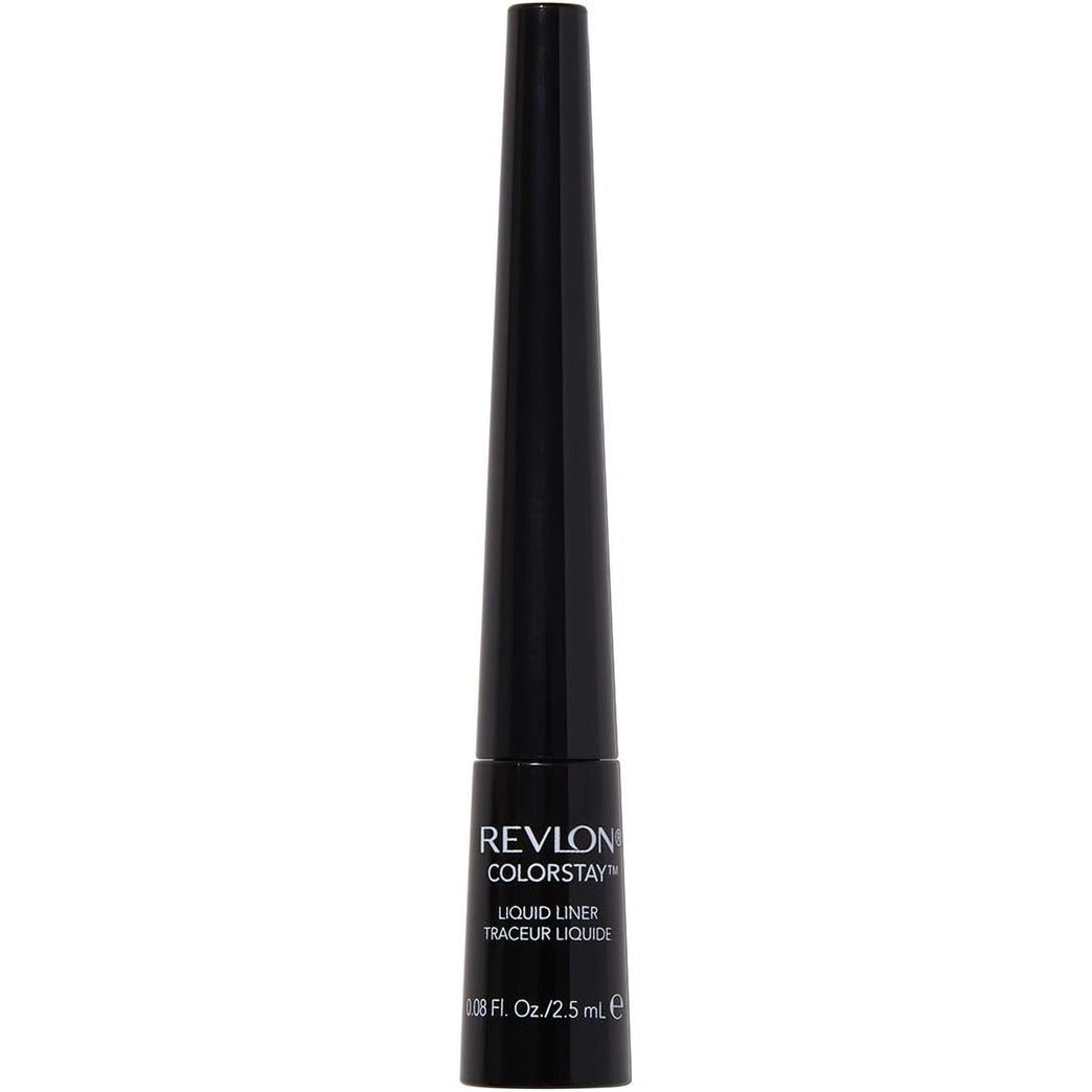 Revlon 10-hour Ultra-Fine Tip Liquid Eyeliner for Perfect Cat Eyes, Waterproof and Smudgeproof in Black