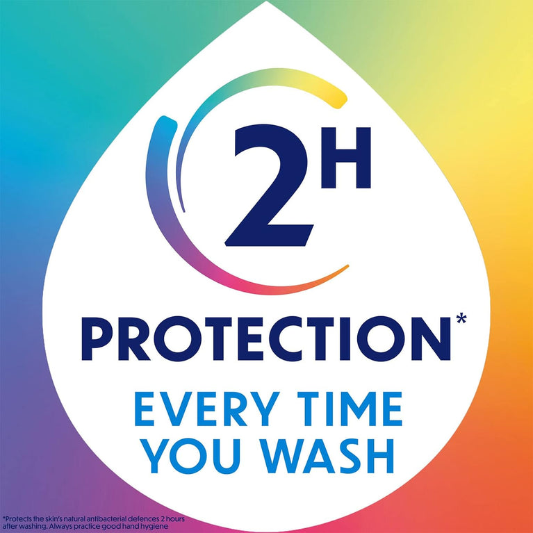 Carex 2 Hour Protection Antibacterial Moisturizing Hand Wash Refills, Eco-Friendly Liquid Soap Bulk Pack, 3 x 1 Litre