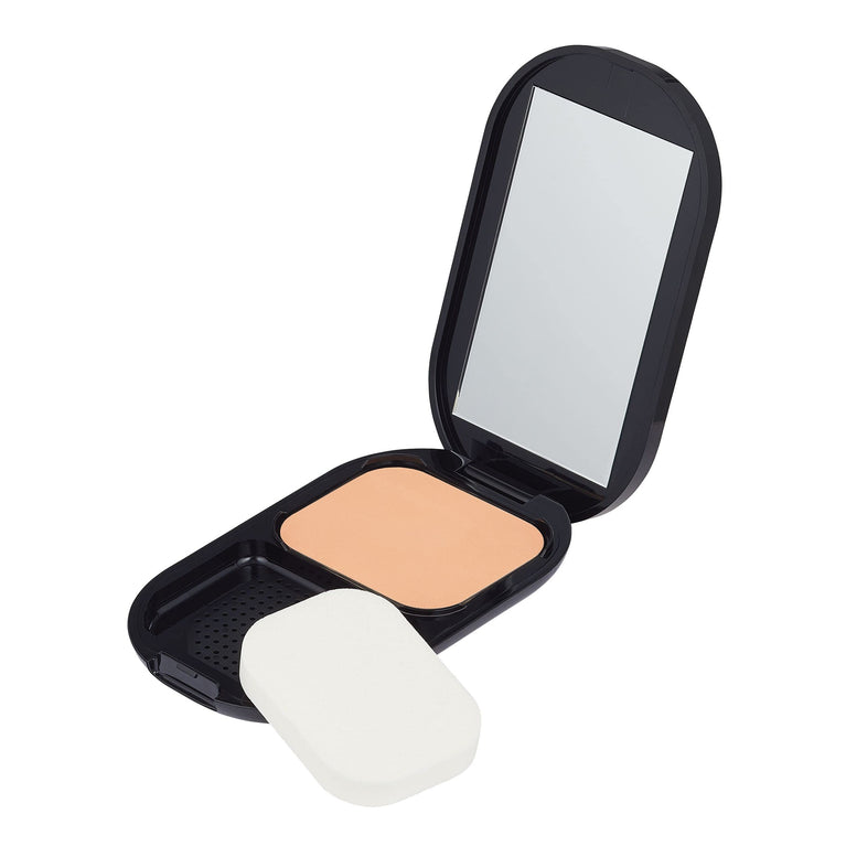 MAX FACTOR Facefinity All-Day Shine-Control Compact Foundation with SPF 20 - 003 Natural Rose, Vegan Formula, 10g