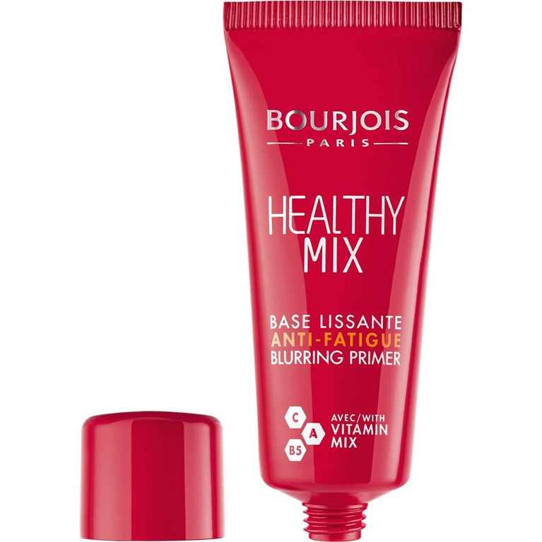 Bourjois Universal Shade Anti-Fatigue Primer - Achieve Flawless, Radiant Skin with 20ml Healthy Mix Blurring Primer