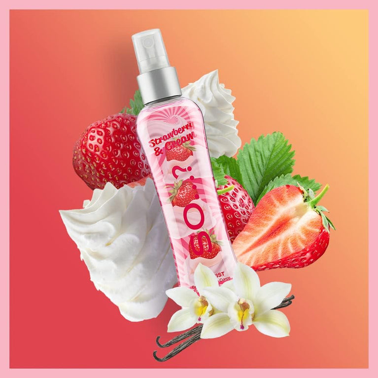 Strawberry & Cream Body Mist - Vegan and Cruelty-Free Option