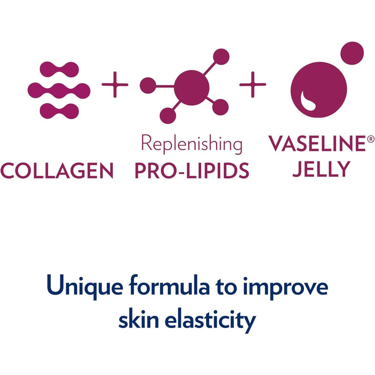 Vaseline Expert Care Elasticity Restore Body Lotion - 400 ml - Dermatologically Tested Moisturizer for Very Dry Skin