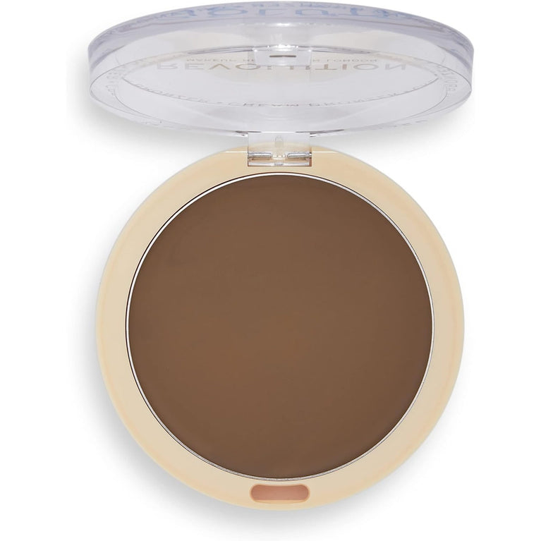 Sun-Kissed Radiance with Makeup Revolution Ultra Cream Bronzer in Medium, 6.7g - Vegan and Cruelty-Free