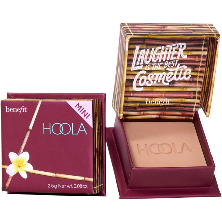 Eco-Friendly Benefit Hoola Matte Bronzer Mini - Travel-Size 2.5g/0.08oz