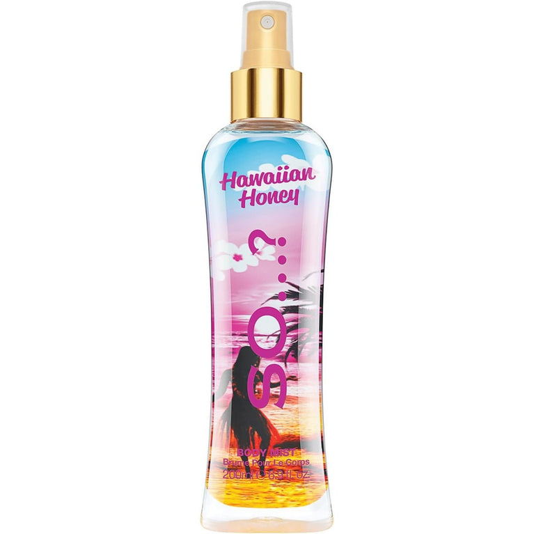 So…? Summer Escapes Hawaiian Honey Body Mist - Tropical Paradise Fragrance Spray