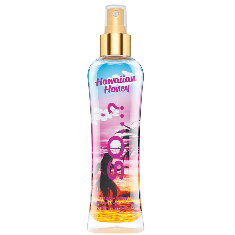 So…? Summer Escapes Hawaiian Honey Body Mist - Tropical Paradise Fragrance Spray