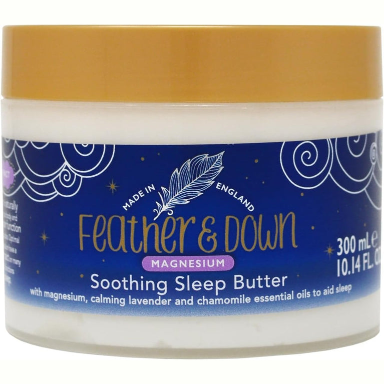 Magnesium-Infused Lavender and Chamomile Sleep Butter - 300ml