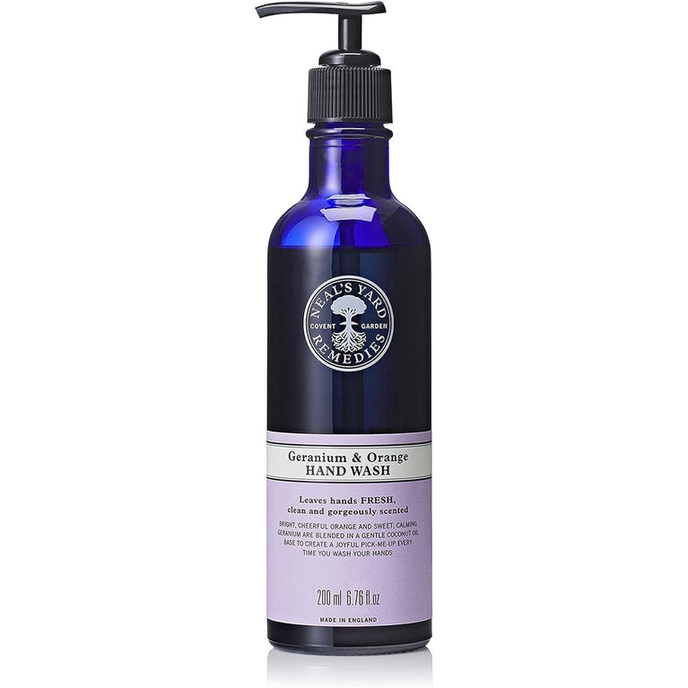 Organic Geranium and Orange Hand Wash - 200ml