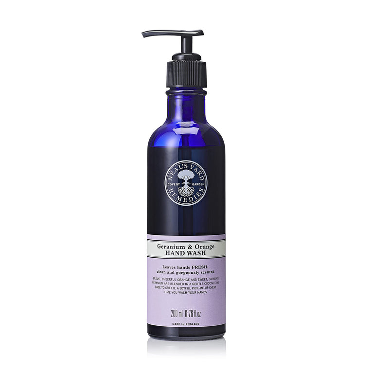 Organic Geranium and Orange Hand Wash - 200ml