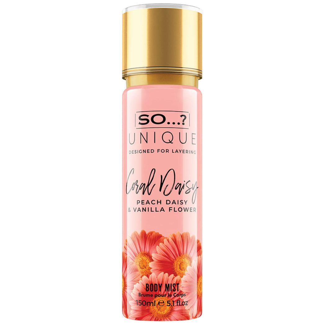 Coral Daisy Body Mist Fragrance Spray 150ml for Women by So...? Unique