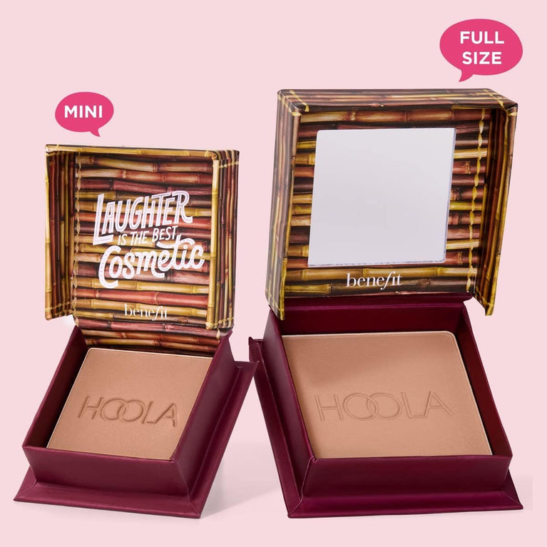 Eco-Friendly Benefit Hoola Matte Bronzer Mini - Travel-Size 2.5g/0.08oz