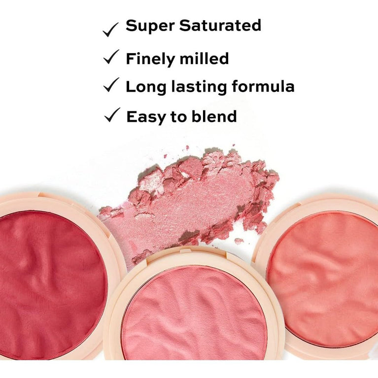 Revolution Beauty Ballerina Blush: Finely Milled, Vegan and Cruelty-Free Cheek Pop, 7.5g