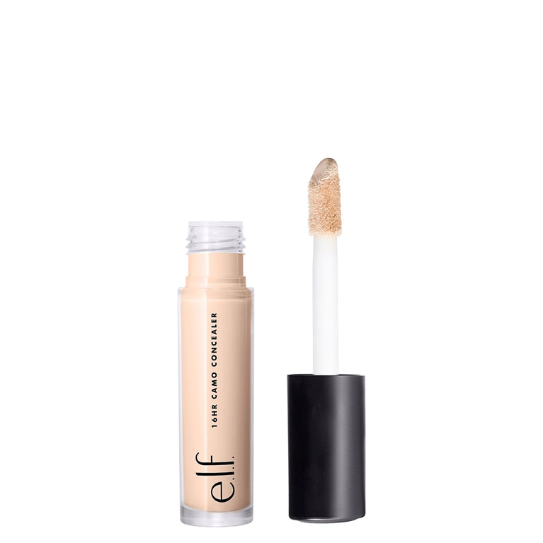 e.l.f. Light Peach 16HR Camo Concealer - Full Coverage with Matte Finish & Shine Control