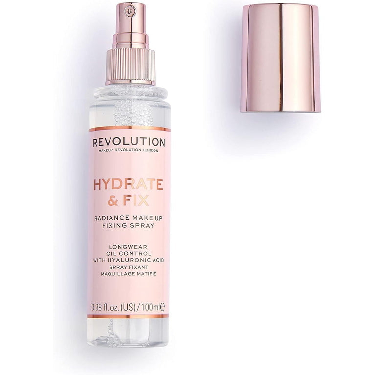 Revolution Beauty London Matte Fix & Hydrate Spray with Hyaluronic Acid
