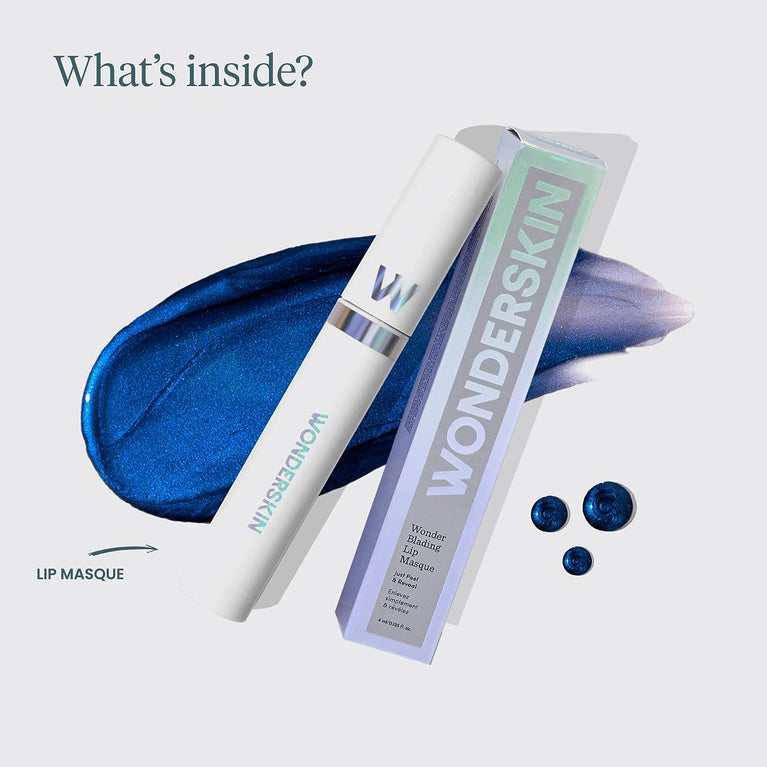 Wonderskin Ultimate Lip Masque with Blading Technology, Transfer-Resistant and Long Lasting Lip Tint (Whimsical Masque)