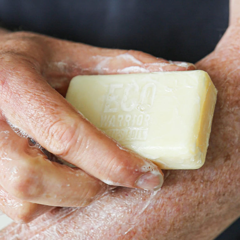 Eco Warrior Men's Nourishing Shea Butter Soap Bar - Natural, Vegan, and Cruelty-Free