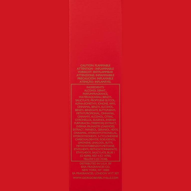 Giorgio Red Eau de Toilette - 30 ml: Captivating Fragrance for On-The-Go Confidence