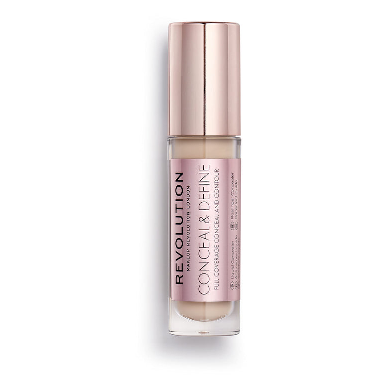 Long-Lasting Full Coverage Makeup Revolution Conceal & Define Concealer