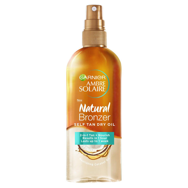 Garnier Ambre Solaire Quick Tanning Dry Oil with Coconut Essence