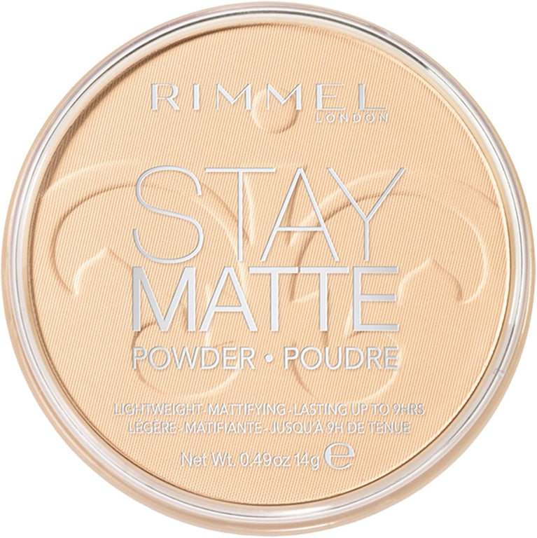 Rimmel Matte Finish Transparency Powder - Lightweight, Long-lasting, 14g