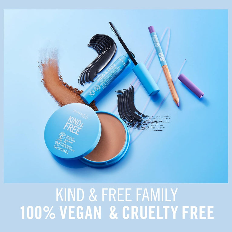 Rimmel 12-Hour High Impact Eyeliner in Anime Blue 006, Vegan & Clean, Made with Natural Ingredients