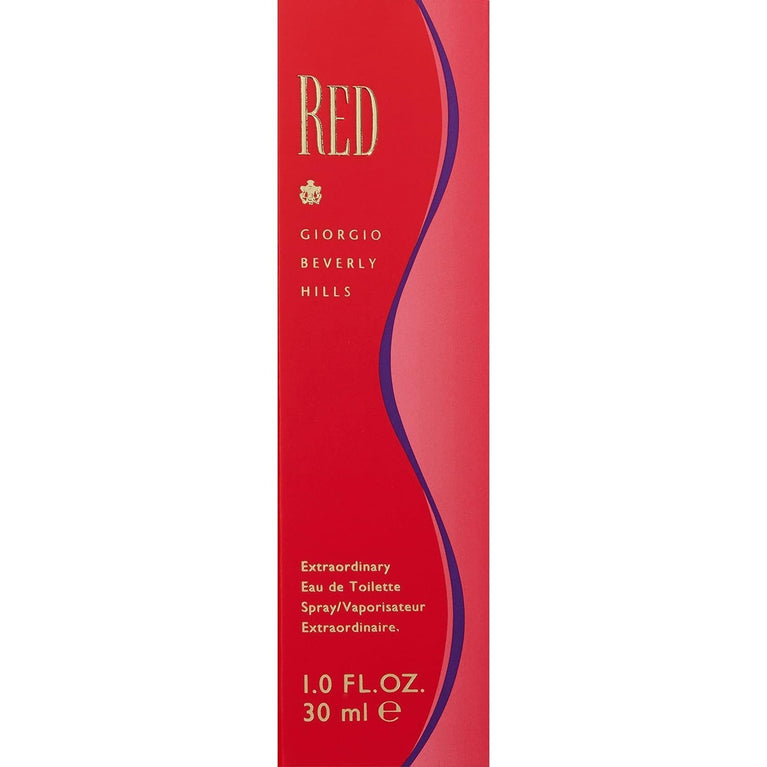 Giorgio Red Eau de Toilette - 30 ml: Captivating Fragrance for On-The-Go Confidence