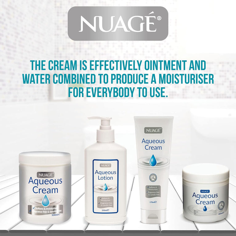 NUAGE® AQUEOUS CREAM - FRAGRANCE FREE, 350ml