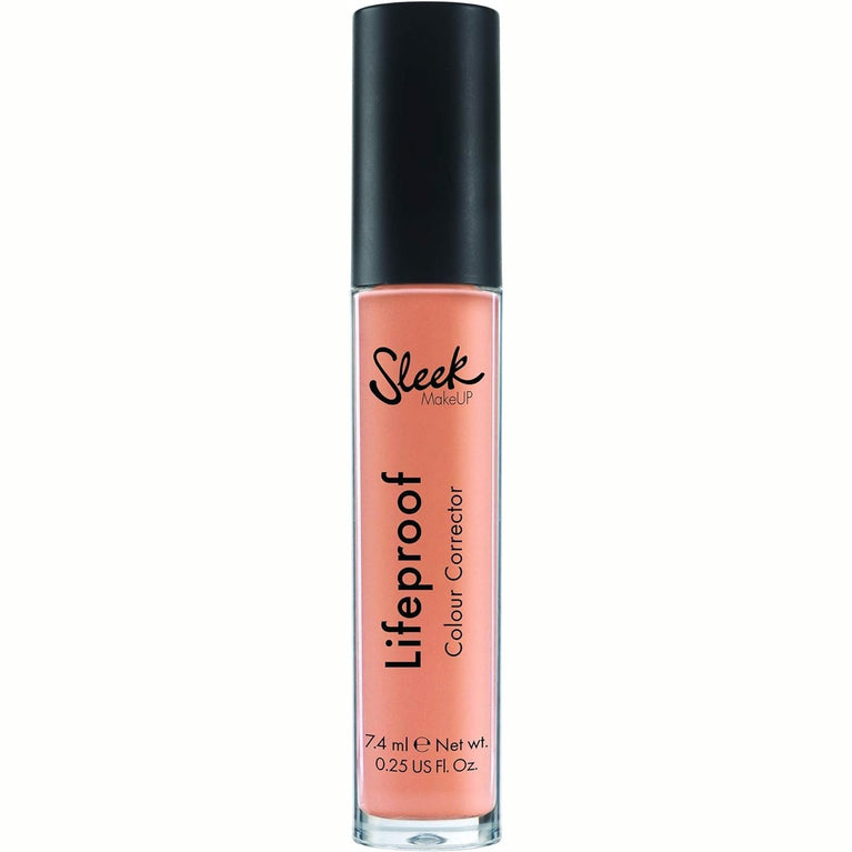 Sleek MakeUP's Lifeproof Peach Colour Corrector - Full Coverage, Discolouration Neutralizer, 7.4ml