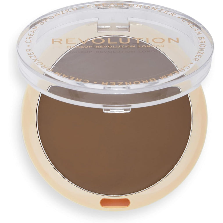 Sun-Kissed Radiance with Makeup Revolution Ultra Cream Bronzer in Medium, 6.7g - Vegan and Cruelty-Free