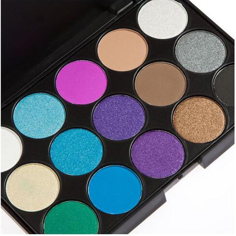 LyDia® Ultimate Spectrum Eyeshadow Palette with 15 Exquisite Shades for Versatile Looks (#3)