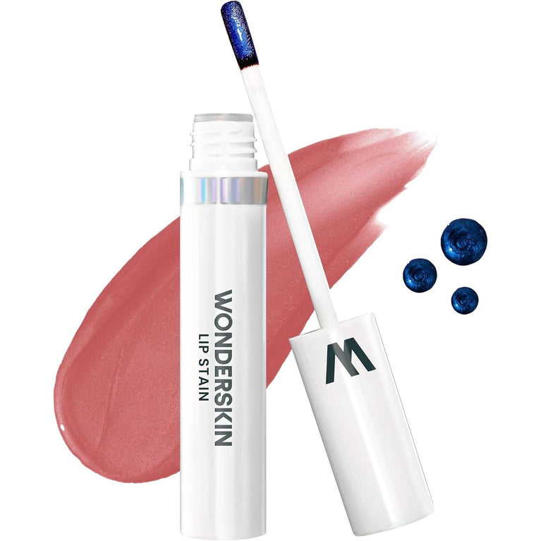 Wonderskin Ultimate Lip Masque with Blading Technology, Transfer-Resistant and Long Lasting Lip Tint (Whimsical Masque)