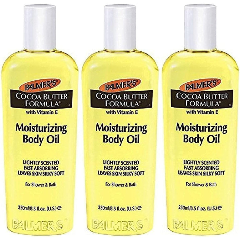 Palmer's Cocoa Butter Formula Moisturising Body Oil with Vitamin E - 3-Pack, 250ml Each