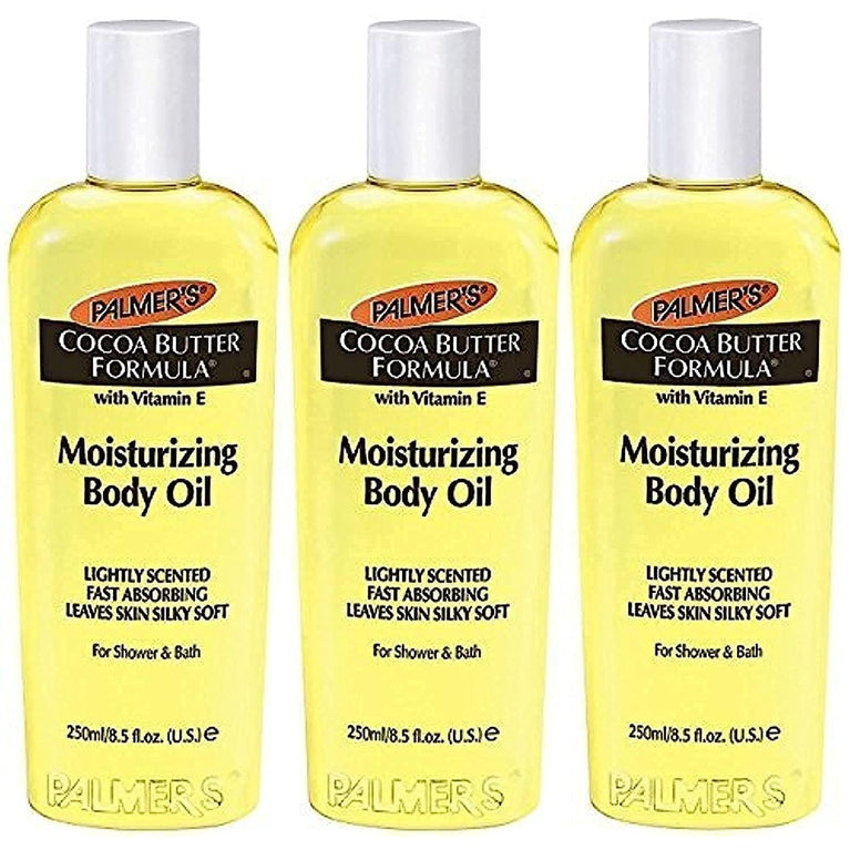 Palmer's Cocoa Butter Formula Moisturising Body Oil with Vitamin E - 3-Pack, 250ml Each