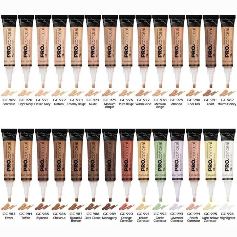 LA Girl Pro HD Concealer (GC 992 Green Corrector) - Your All-in-One Skin Perfection Solution at Buy-Beauty.co.uk