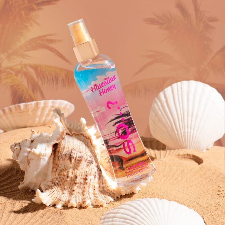 So…? Summer Escapes Hawaiian Honey Body Mist - Tropical Paradise Fragrance Spray