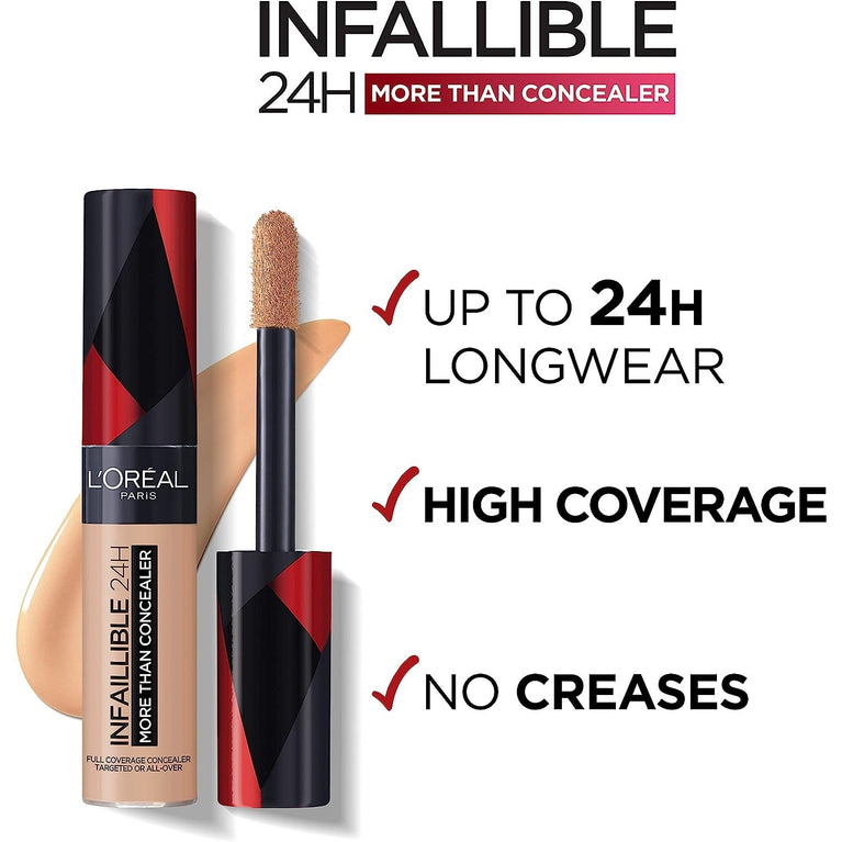 L'Oréal Paris Ivory Toned 24H Infallible More Than Concealer with Vitamin C