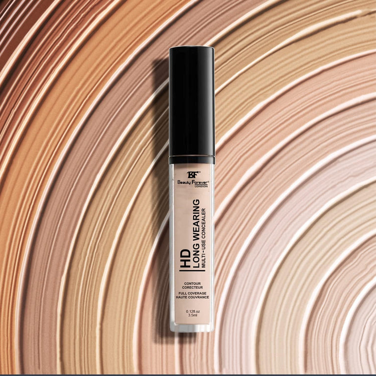 Beauty Forever HD Long Lasting Concealer with Emollient Rich Formula, 3.5ml - No Smudge, Multi-use, Creamy & Blendable in 03 LIGHT Shade