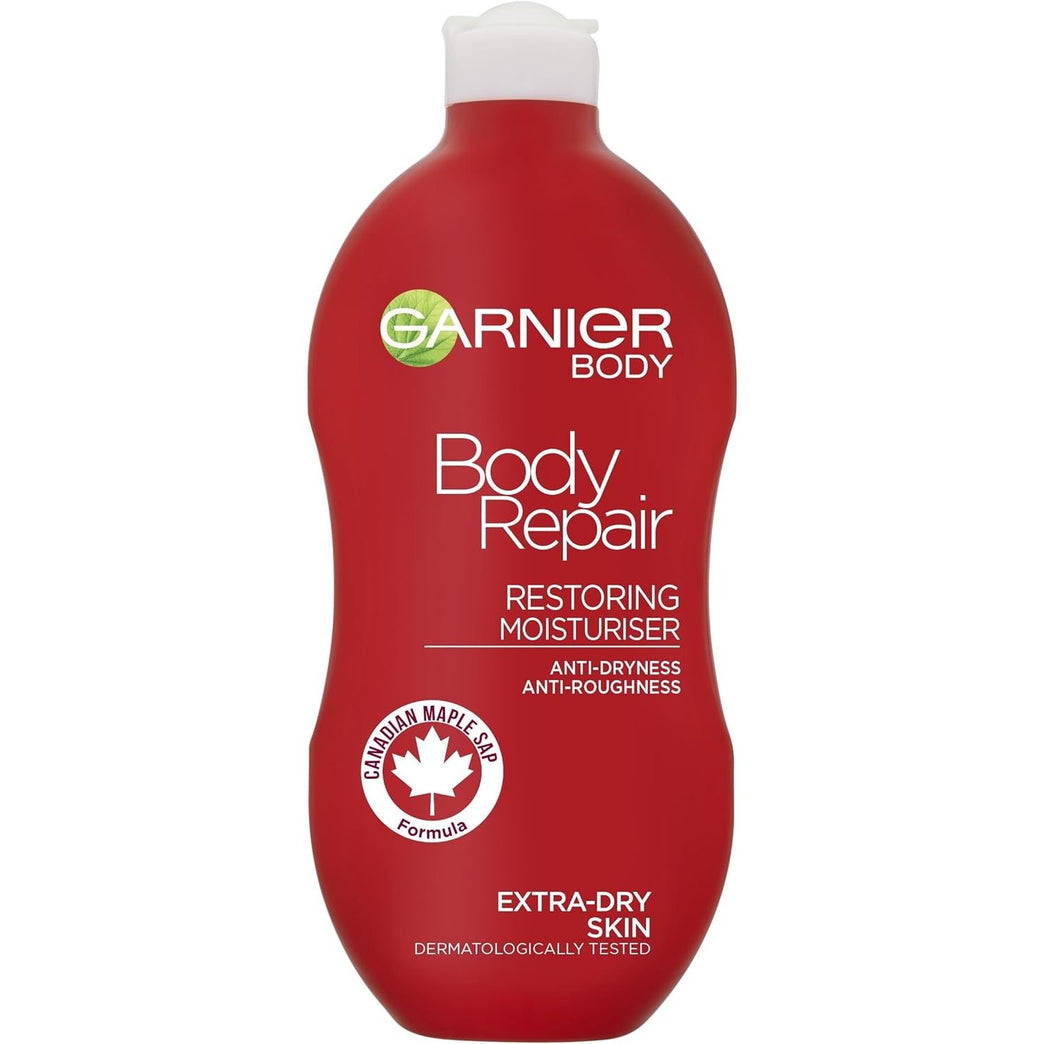 Garnier Body Repair Body Lotion for Extra-Dry Skin, Maple, 400 ml, Pack of 1