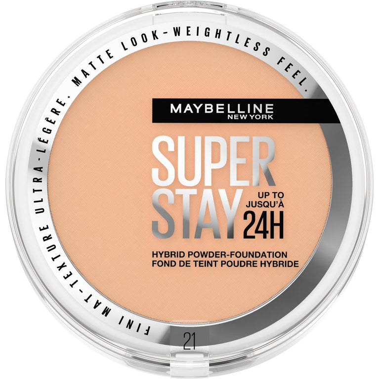 Maybelline Long-Lasting Flawless Finish Hybrid Powder Foundation