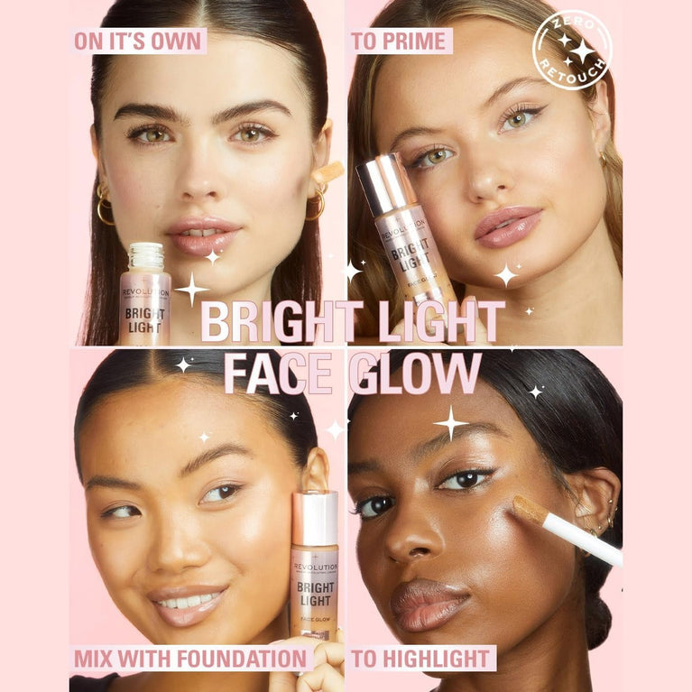 Glowing Radiance Skin Illuminator: Makeup Revolution Luminous Face Enhancer
