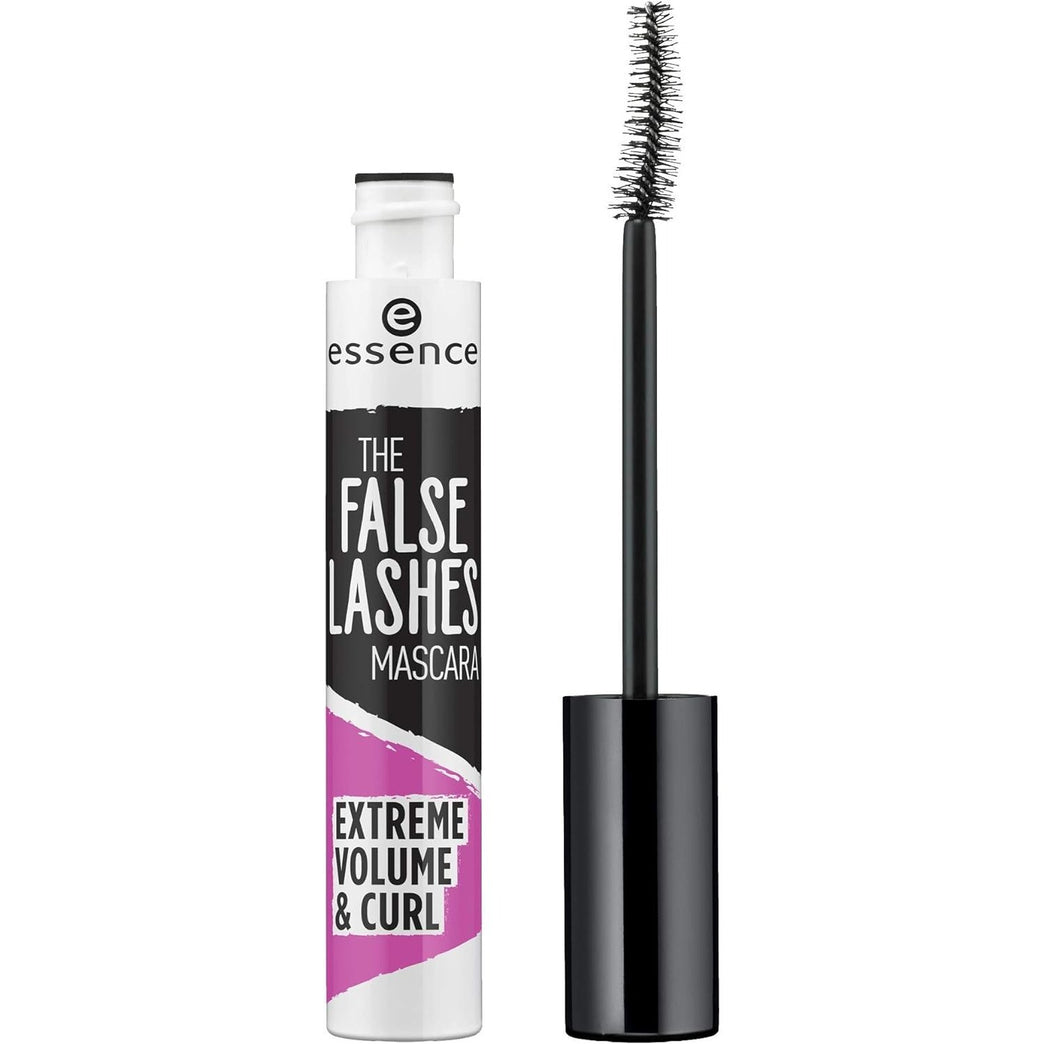 Essence Extreme Volume & Curl False Lashes Mascara, Paraben-free, Vegan, Alcohol-Free, Black, 10 ml