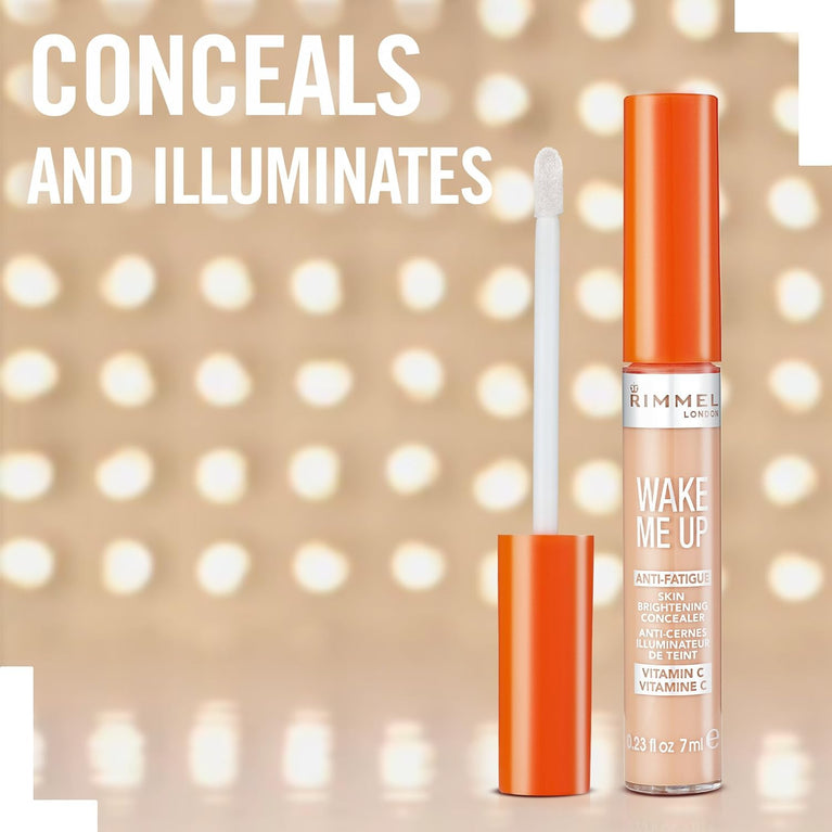 Rimmel London 10-Hour Anti-Fatigue Medium Coverage Concealer in 1 Ivory, 7ml