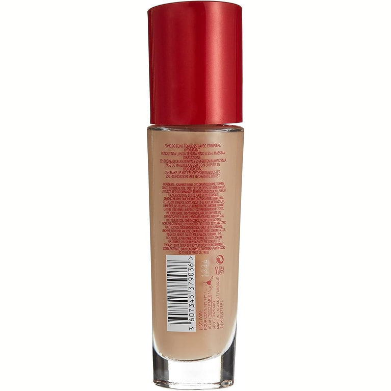 Rimmel 25 Hour Long-Lasting Ivory Foundation with SPF 20 - Vintage Edition